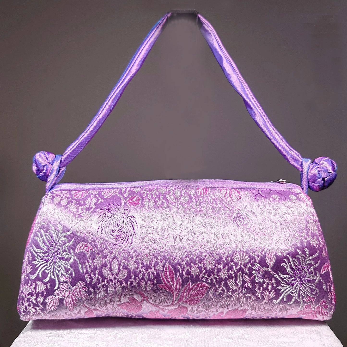 Chinese Silk Embroidery Handbag – Luxury Floral Cheongsam Bag