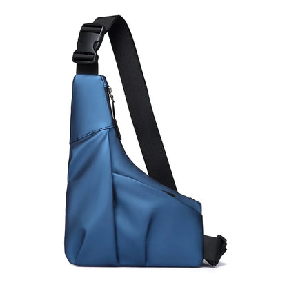 Anti-Theft Sling Bag – Men's Triangle Chest Crossbody