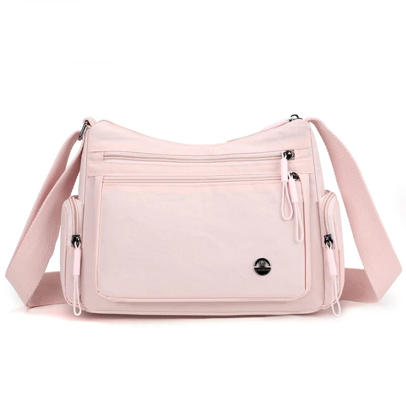 Women's Crossbody Bag – Multi-Pocket Lightweight Shoulder Bag