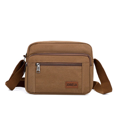Men's Shoulder Crossbody Bag Multi-Compartment