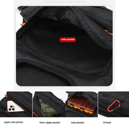 Tactical Chest Rig Vest Bag – Outdoor Fishing, Running & Cycling Pack