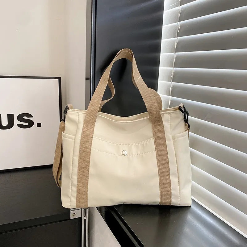 Large Capacity Nylon Crossbody Bag for Women
