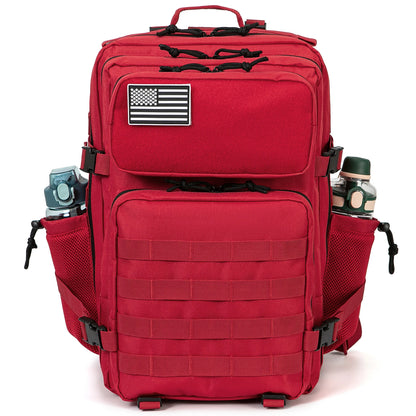 45L Tactical Backpack with Bottle Holder – MOLLE Rucksack for Men