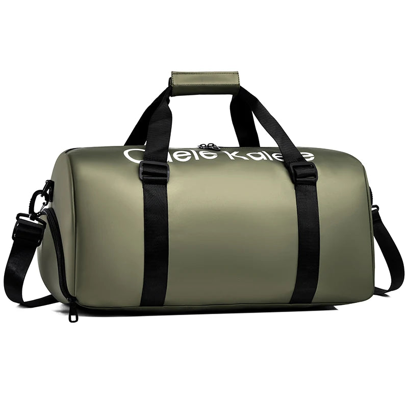 Waterproof Gym Duffle Bag with Shoe Compartment – Large Capacity Sports Bag