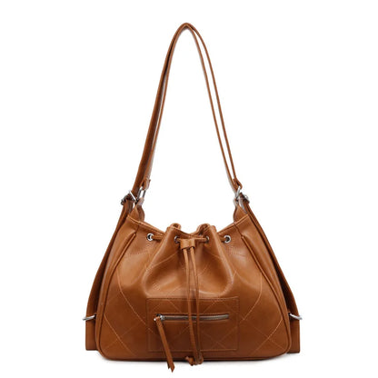Commuter Tote Bag - Women's Retro Casual Shoulder Backpack