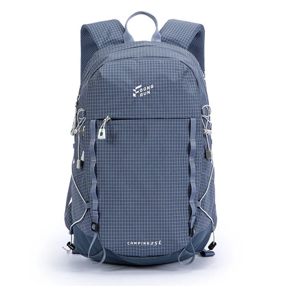 25L Hiking Backpack – Water-Resistant Nylon Camping Pack