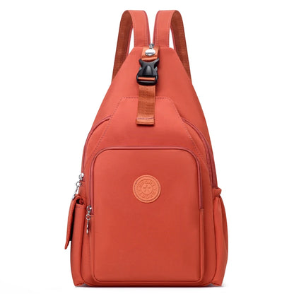 Crossbody Sling Backpack for Women – Large Capacity Nylon 2-in-1 Bag