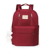 red with free bear