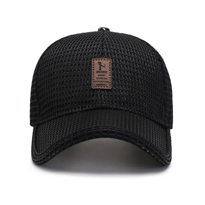 Breathable Mesh Baseball Cap Unisex Snapback Summer Sun Hat