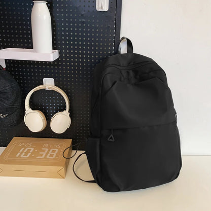 Lightweight Nylon Backpack – Minimalist Water-Resistant Daily Bag