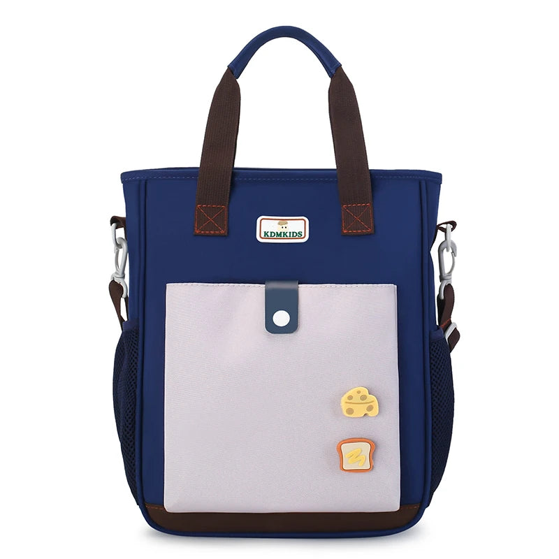 3-in-1 Girls School Bag – Large Waterproof Nylon Backpack & Crossbody Tote