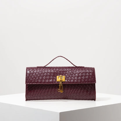 Vintage Bag Bolsos Para Mujer Burgundy Purse Work Bag Women Christmas Bag