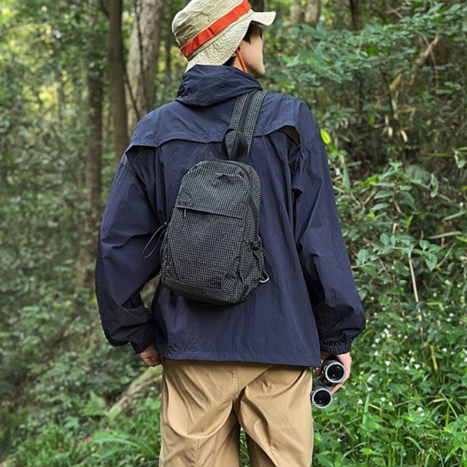 2-in-1 Convertible Hiking Backpack & Shoulder Bag – Water-Resistant, Unisex