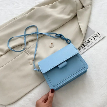 Brand Women S Small Crossbody Bag Lightweight Pu Leather Messenger Flap Handbag Purse Summer Travel