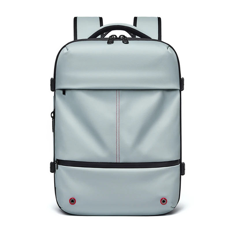 Vacuum Compression Travel Backpack 16" – Laptop & USB Charging