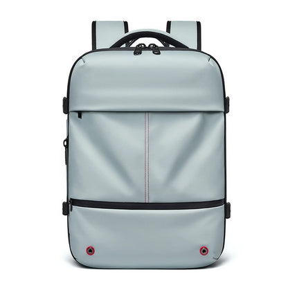 Vacuum Compression Travel Backpack 16" – Laptop & USB Charging