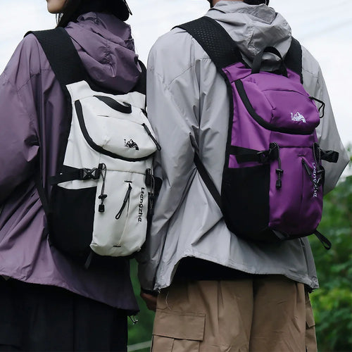 Hiking Daypack Lightweight Mini Backpack Mountain Print