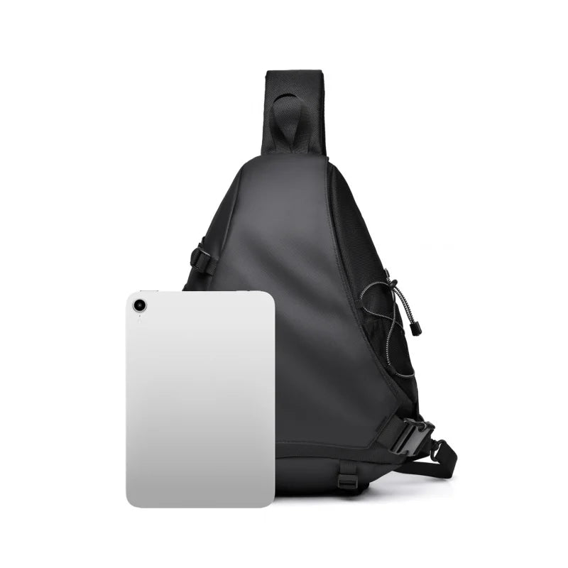 Water-Repellent Sling Chest Bag for Men & Women – Large Capacity Outdoor Pack