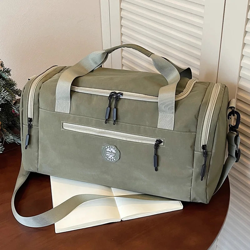 Sports Duffle Bag – Large Capacity Travel Gym Bag with Shoulder Strap