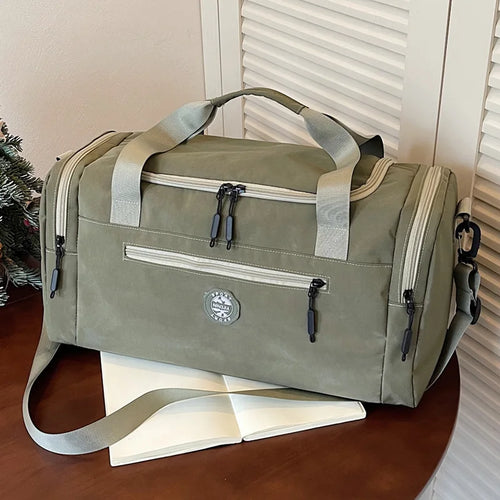 Sports Duffle Bag – Large Capacity Travel Gym Bag with Shoulder Strap