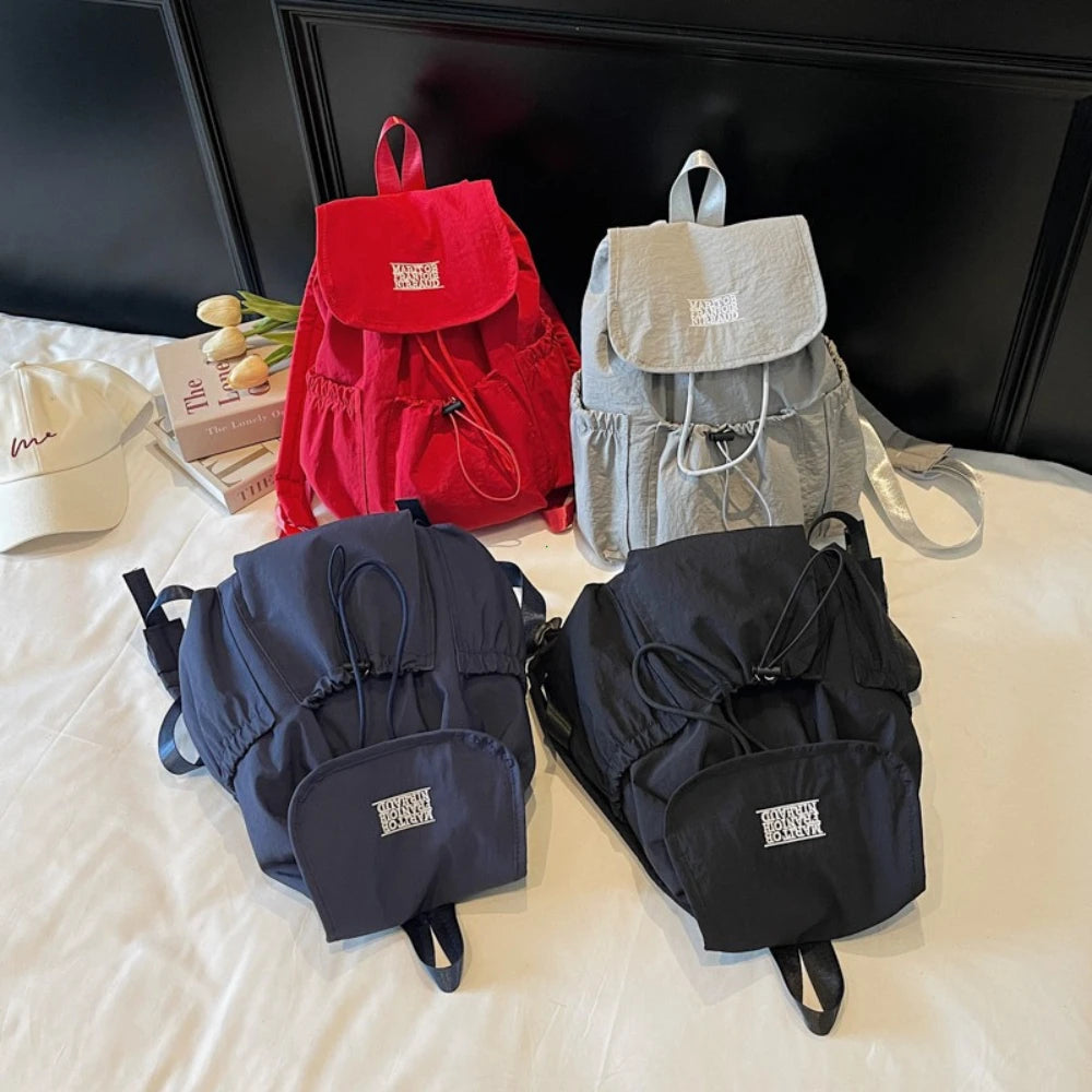 Casual Lightweight Backpack for Women – Large Capacity Student Bag