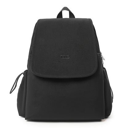 Waterproof Nylon Flip Backpack – Women's Travel & College Bookbag