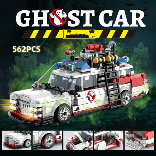 Ghostbusters Ecto-1 Car Building Blocks – 562pcs MOC Brick Set
