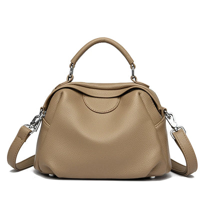 Soft PU Leather Tote Bag – Women's Large Capacity Shoulder Handbag