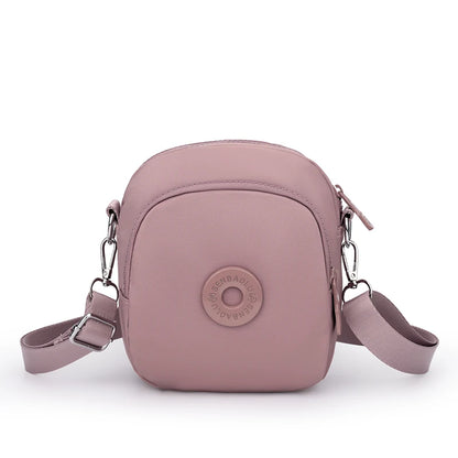 Women's Waterproof Nylon Crossbody Bag – Multi-Pocket Shoulder Purse