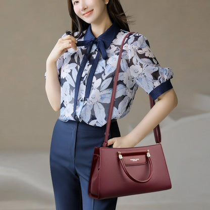 Large Leather Handbag for Women – Designer Tote & Shoulder Bag
