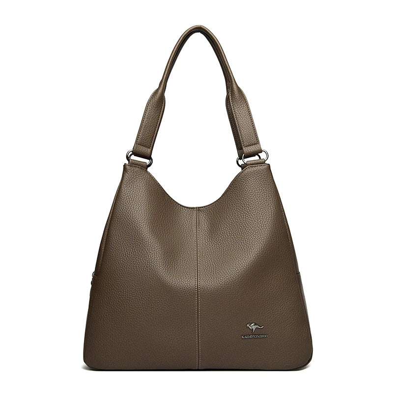 Leather Hobo Bag for Women – Large Shoulder Purse