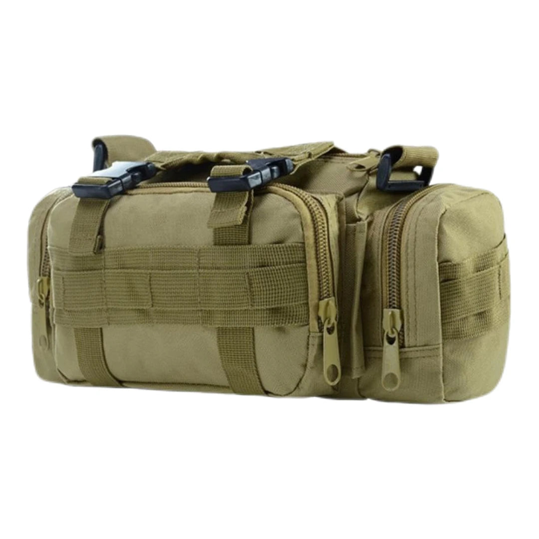 Tactical Waist Pack – MOLLE Crossbody Shoulder Bag for Outdoor