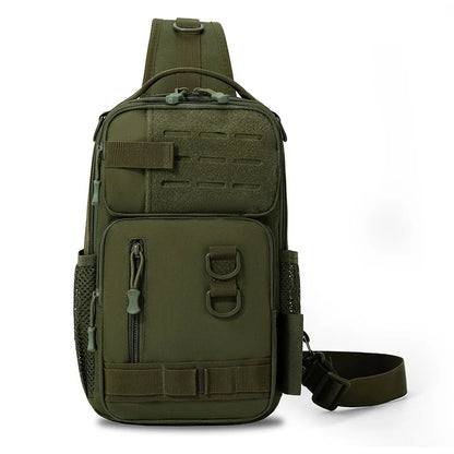Tactical Sling Bag – Fishing, Hiking & Camping Crossbody Backpack