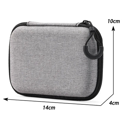 Mini Earbud & Cable Organizer Case – Portable Digital Storage Bag
