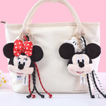 Disney Character Plush Keychain – Mickey & Friends Pendant