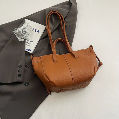 Moods Branded Underarm Shoulder Bags Women Latest Luxury Designer Handbags Soft Pu Leather Large
