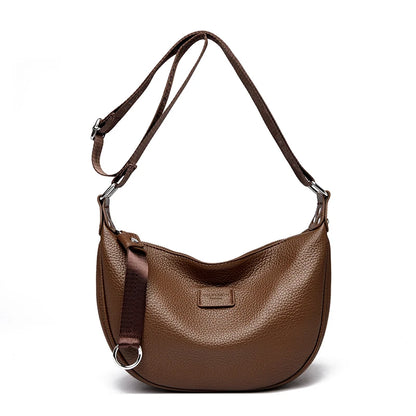Dumpling Shoulder Bag for Women – Soft PU Leather Commuter Purse