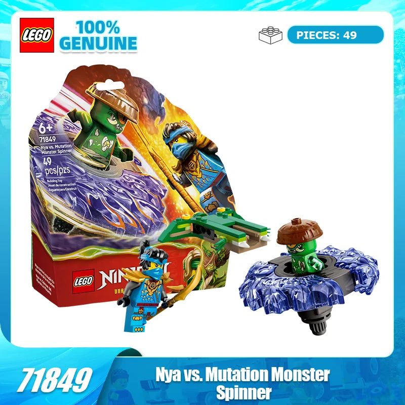 LEGO Ninjago 71849 Nya vs. Mutation Monster Spinjitzu Set