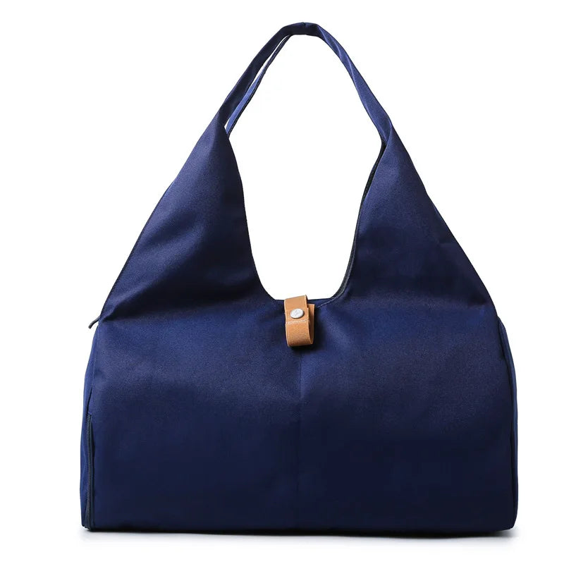 Nylon Sports Tote Bag – Gym & Travel Handbag for Women