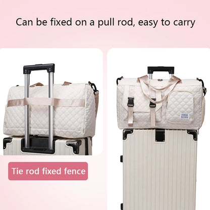 Nylon Travel Duffle Bag – Sports Gym & Overnight Shoulder Bag