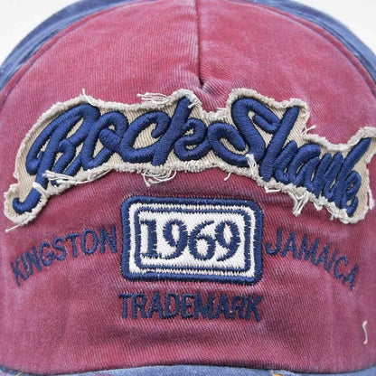 Unisex Baseball Cap – Retro Embroidered Cotton Sun Hat