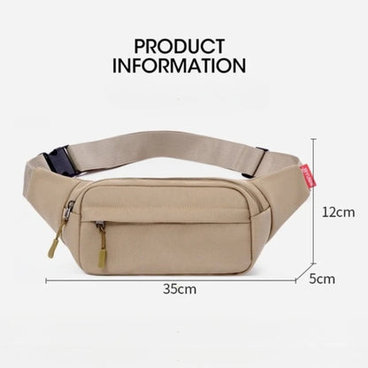 Crossbody Waist Bag – Large Capacity Sports Fanny Pack
