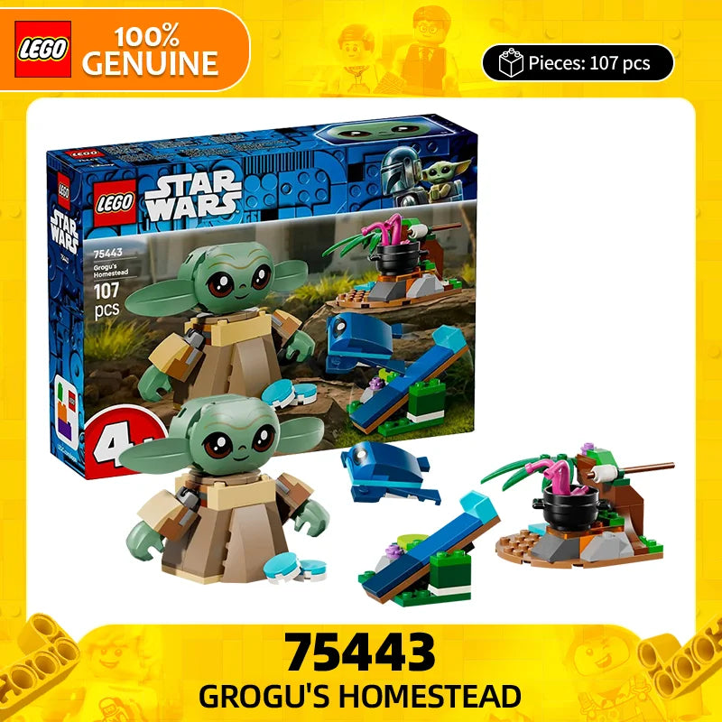 LEGO Star Wars 75443 Grogu's Homestead Building Set