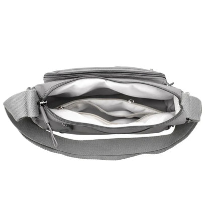 Nylon Crossbody Bag for Women – Large Capacity Multi-Pocket Shoulder Bag