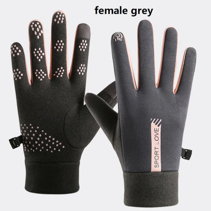 Waterproof Winter Sports Gloves – Anti-Slip Touchscreen Cycling