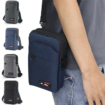 Waterproof Fanny Pack for Men – Single & Double Layer Waist Bag