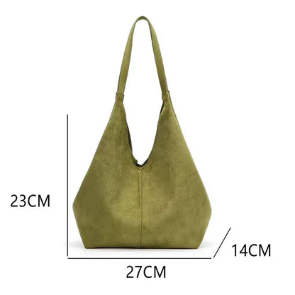 Frosted Tote Bag – Women's Foldable 2-in-1 Shoulder Bag