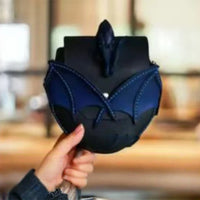 Black with Blue
