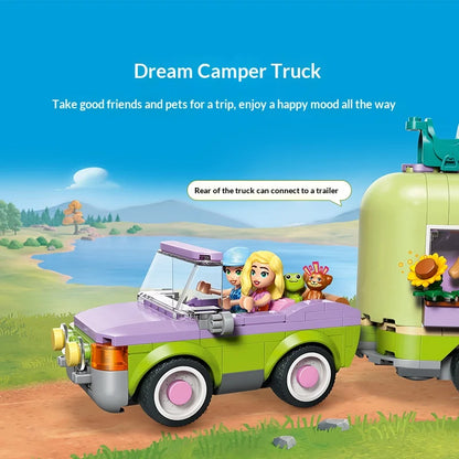 LEGO Friends Horse & Baby Foal Trailer 42695 Building Set