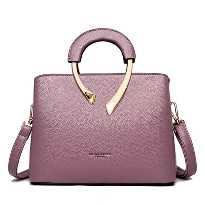 Leather Crossbody Shoulder Bag for Women – Luxury Designer Tote